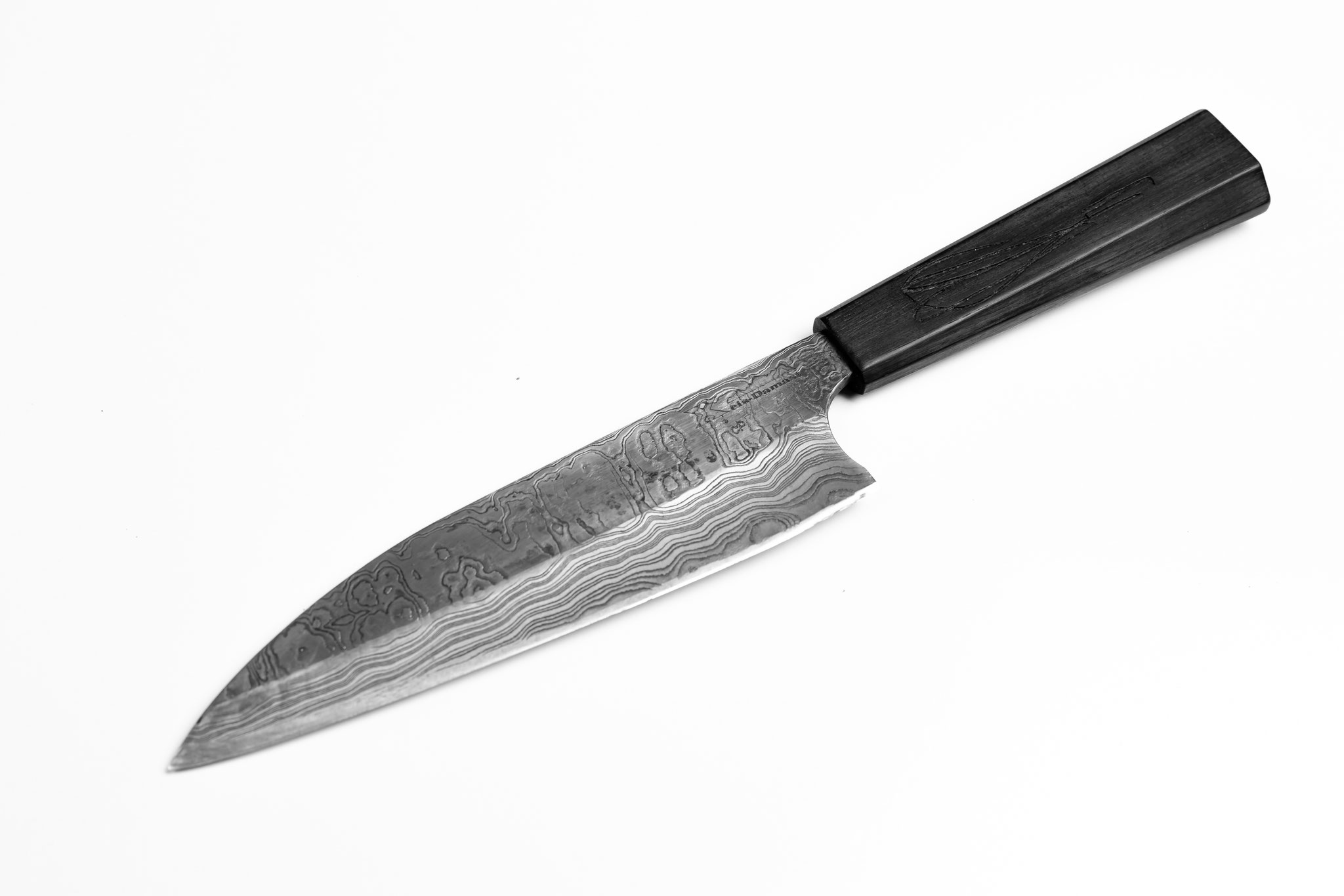 Handgeschmiedetes Damastmesser von Xeisdamast – Bild 3