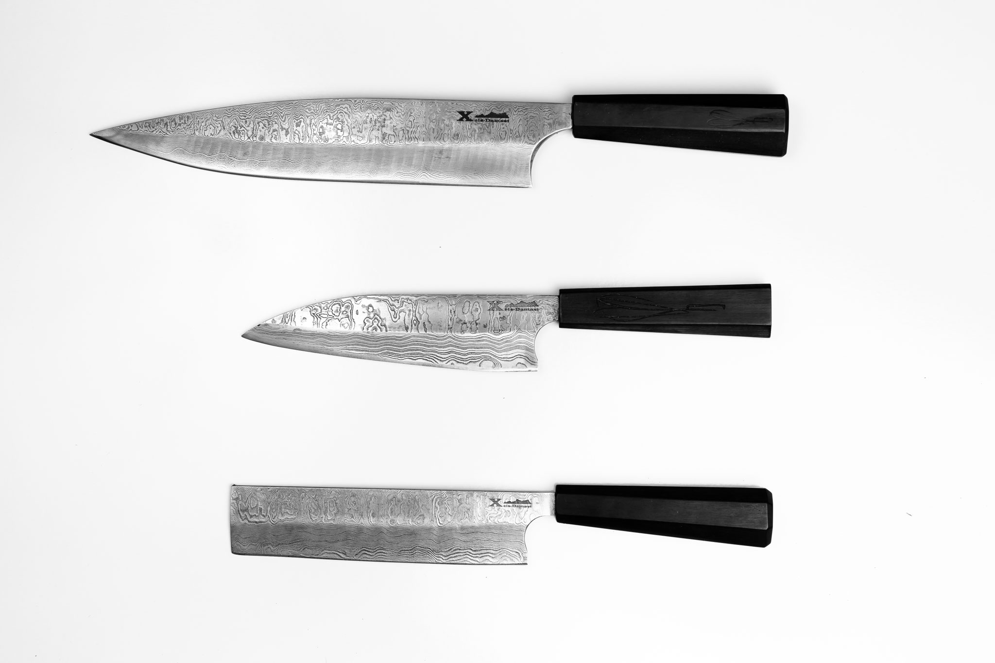 Handgeschmiedetes Damastmesser von Xeisdamast – Bild 5
